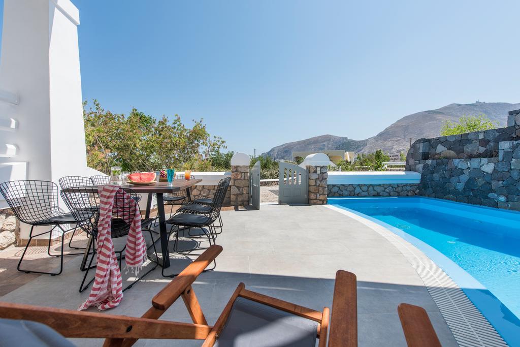 Secret Earth Villas - Santorini Kamári Exterior foto
