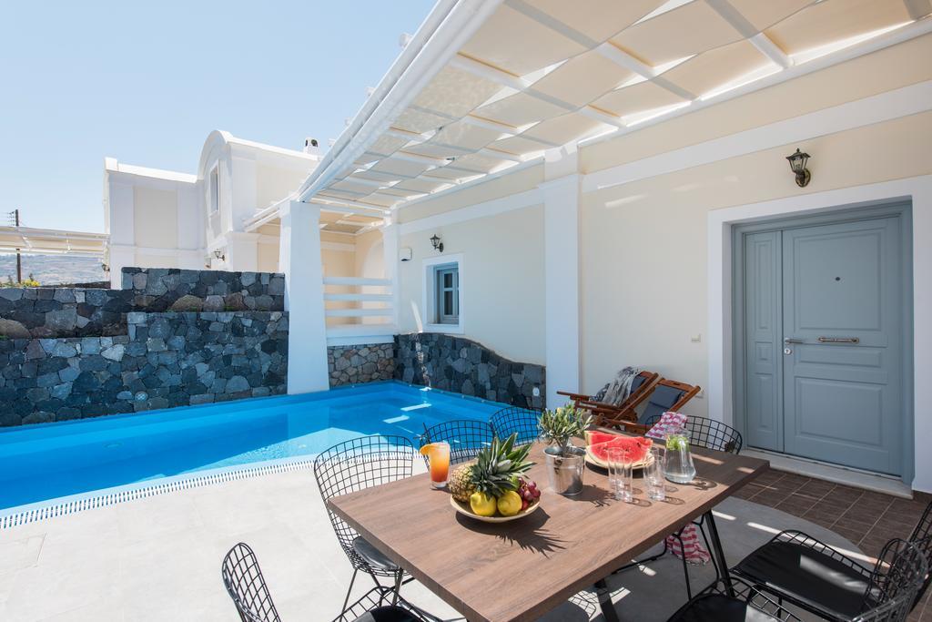 Secret Earth Villas - Santorini Kamári Exterior foto