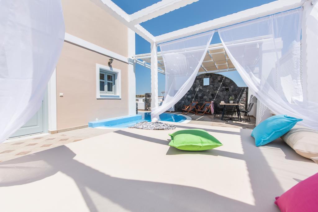 Secret Earth Villas - Santorini Kamári Exterior foto