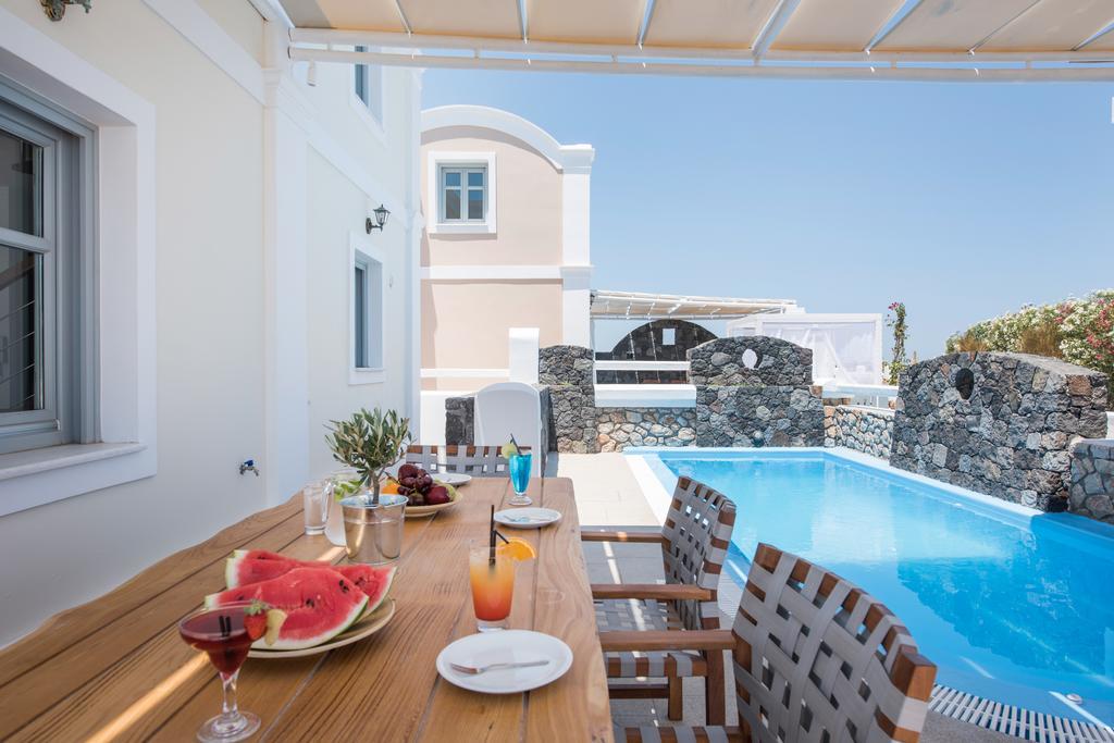 Secret Earth Villas - Santorini Kamári Exterior foto
