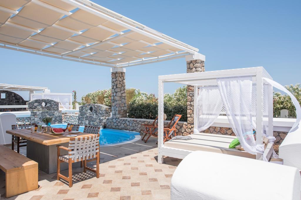 Secret Earth Villas - Santorini Kamári Exterior foto