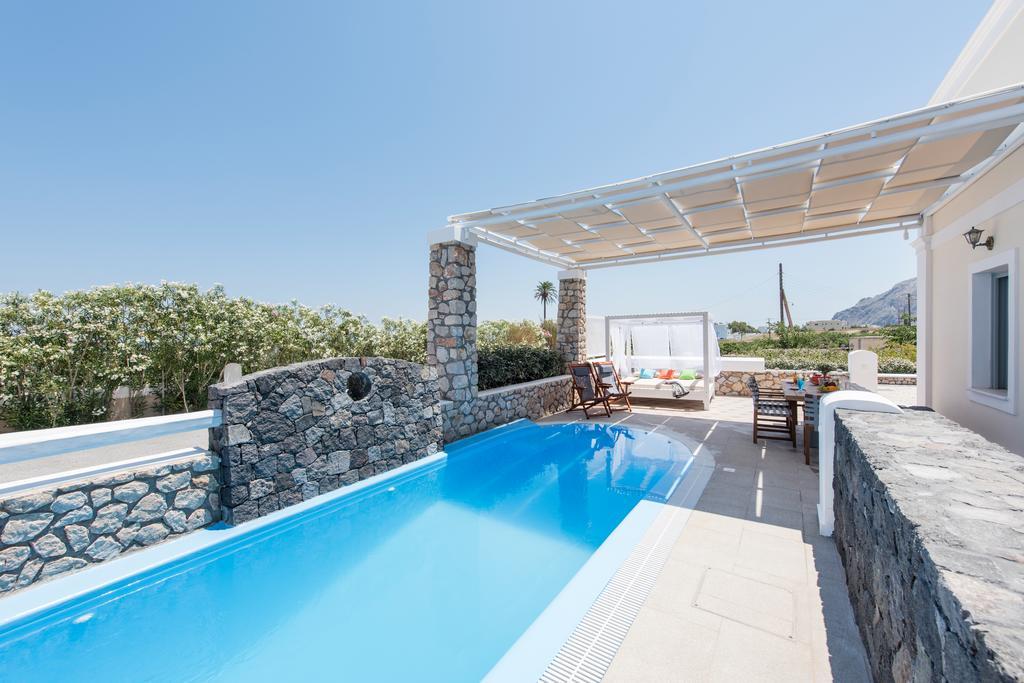 Secret Earth Villas - Santorini Kamári Exterior foto